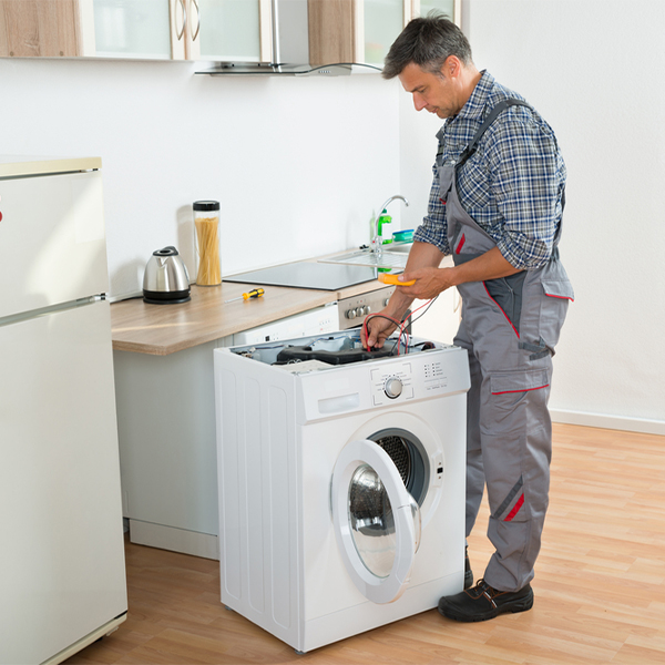 can you walk me through the steps of troubleshooting my washer issue in Troutman NC